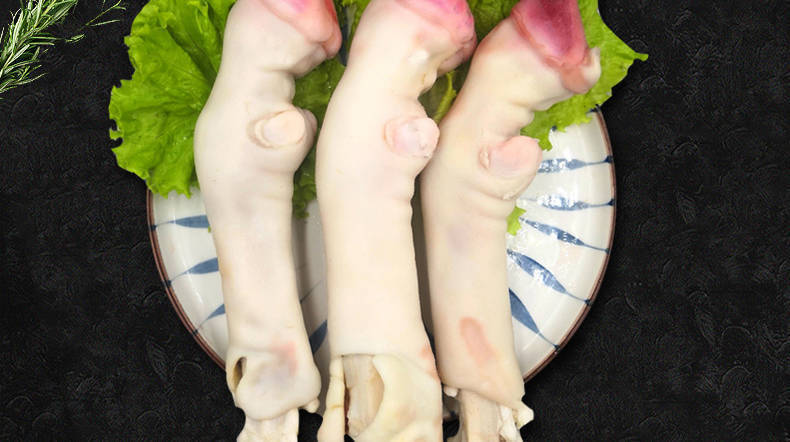 新鲜冷冻羊蹄鲜生羊蹄子带筋小羊蹄整只羊脚山羊蹄羊蹄筋批发 香妮