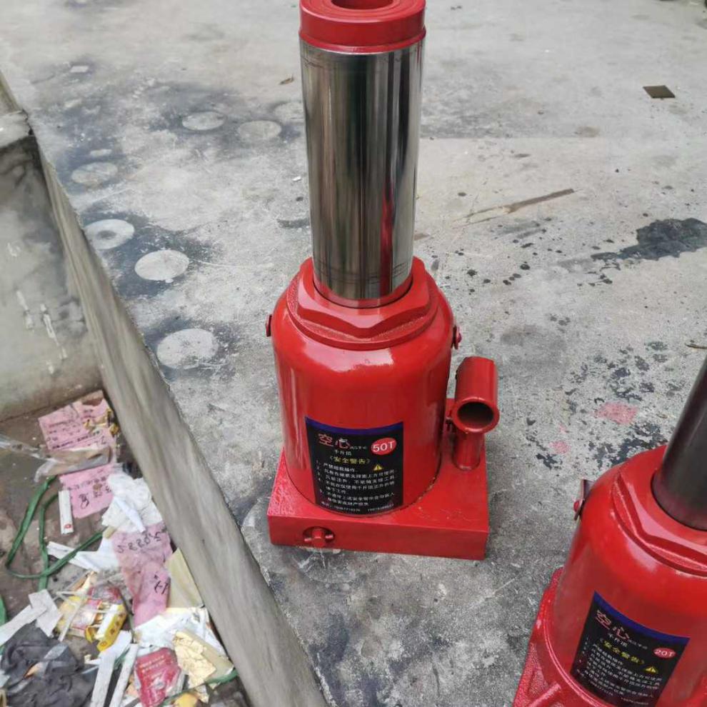 20t50t吨空心千斤顶液压手动千斤顶多功能拉套拆刹车活塞千斤顶20吨