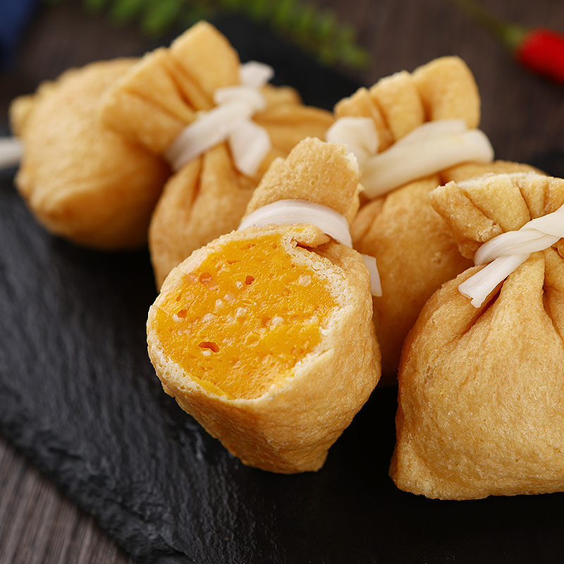 海欣鱼籽福袋鱼籽包鱼籽馅福袋关东煮麻辣烫火锅酒店饭店5斤