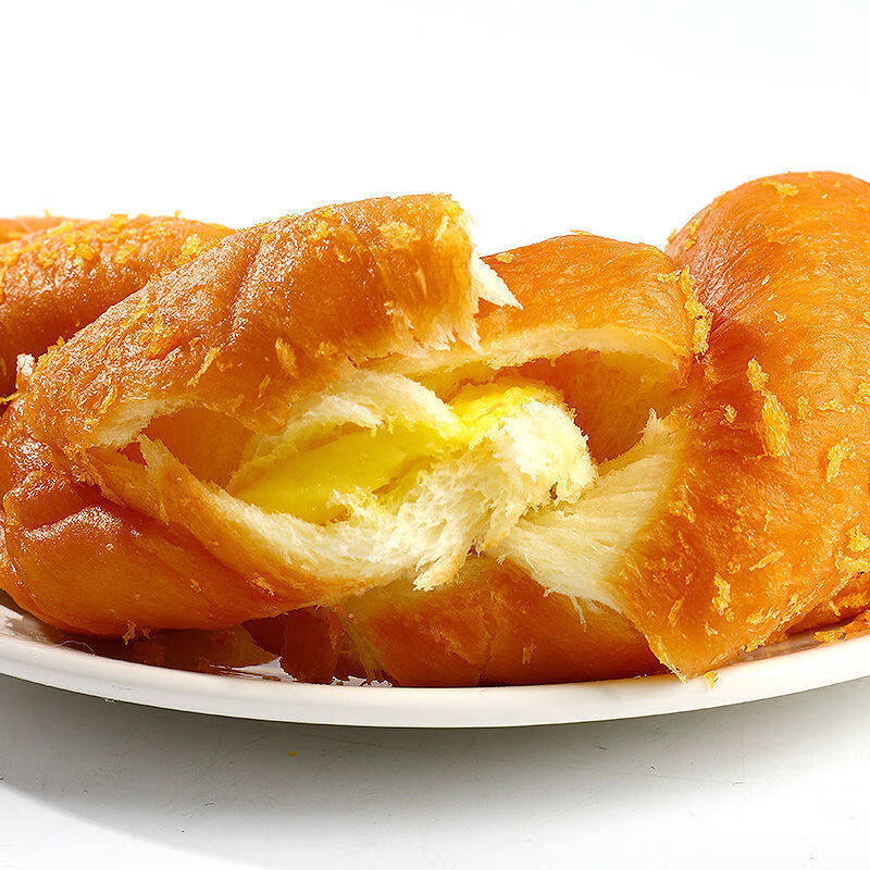 舒芙里流心软麻花酸奶味手撕夹心面包早餐下午点心食糕点 6根装 软