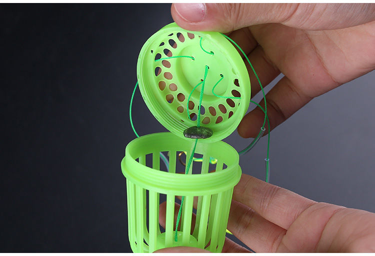 夜光鲢鱼钩浮钓鲢鳙专用爆炸钩套装水怪套装钓鱼钩水雷钓笼钓组 带