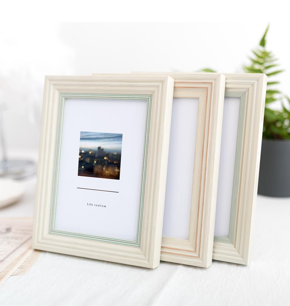 60相框摆台6寸现代简约7寸810寸洗照片画框挂墙a4儿童像框架相册框