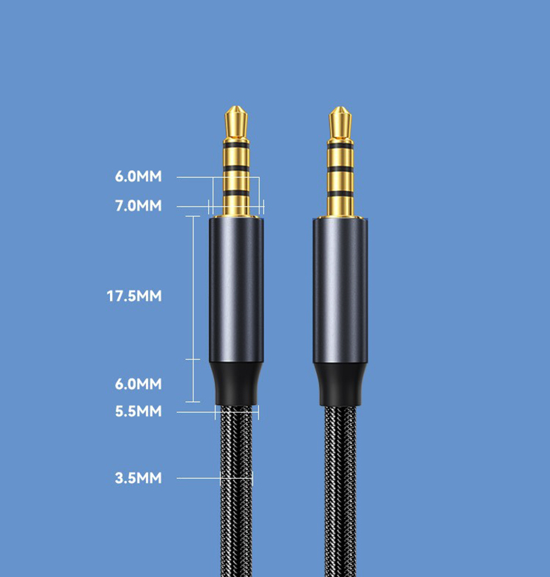 威焱 手机直播线声卡连接线k歌麦克风音频线3.