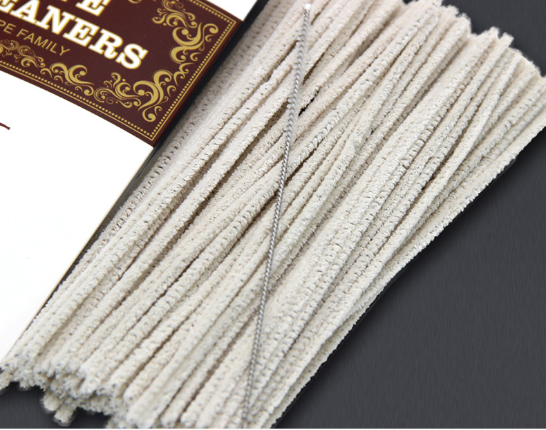 烟斗清洁通条 lafuli棉通条 棉质100根袋装不易掉