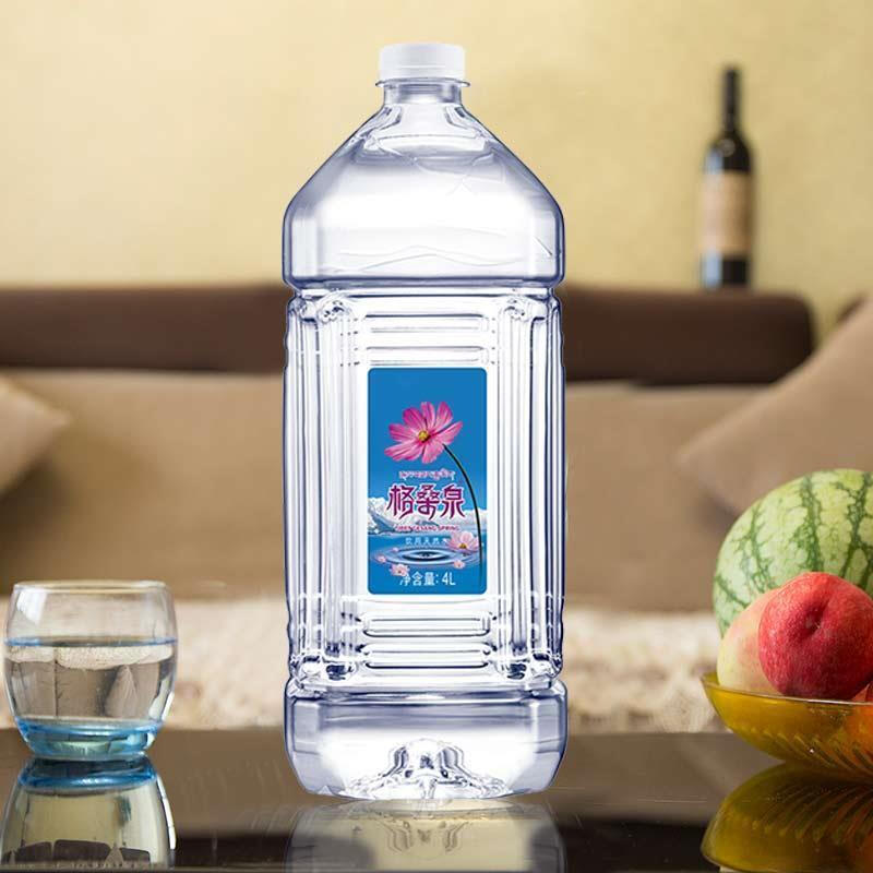 格桑泉格桑泉4l*4桶整箱装西藏冰川水弱碱性矿泉水