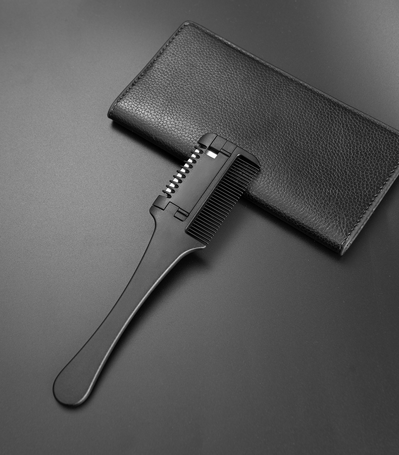 加厚削发器梳子家用加厚老式理发成人削发梳子剪刘海碎头发刀打薄剪刀