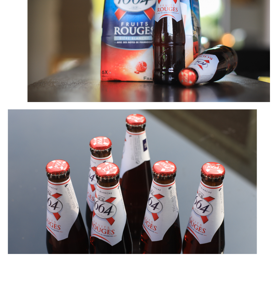 (京优选)1664红果250ml*6瓶装法国原瓶果味1668啤酒临期 1664随机④款