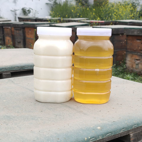 油菜花蜂蜜正宗结晶白蜜农家自产纯正天然无添加结晶原蜜 白色结晶