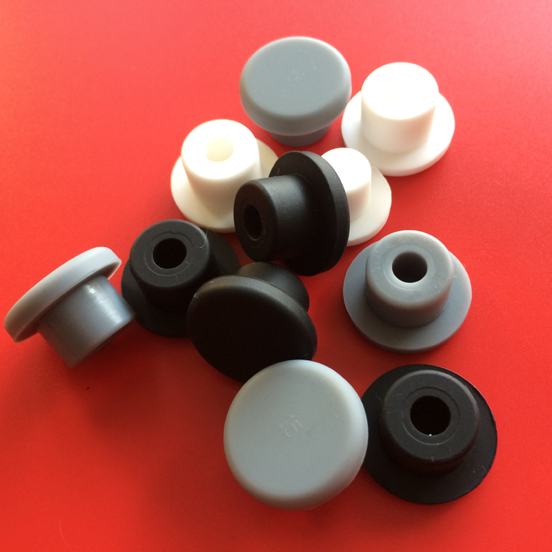 16mm圆柱直径硅橡胶塞防水堵头软塞子接头密封件堵孔塞白色xy8017a68