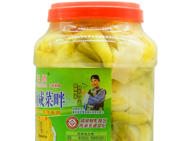 廷顺咸菜3100g4瓶廷顺咸菜畔一箱正宗潮汕下饭小菜配粥即食