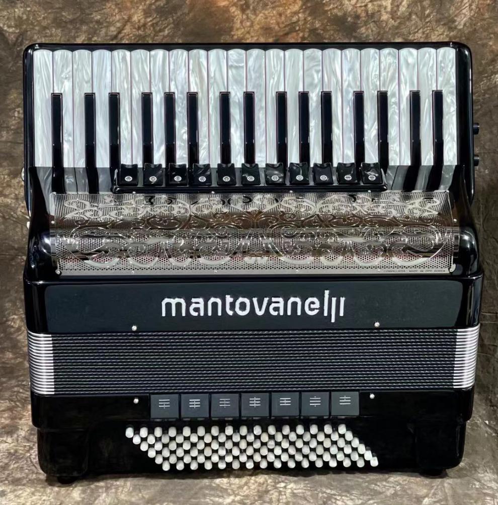 意大利进口蒙塔里尼96贝斯120贝斯键盘回声新款手风琴 传统版 96三排