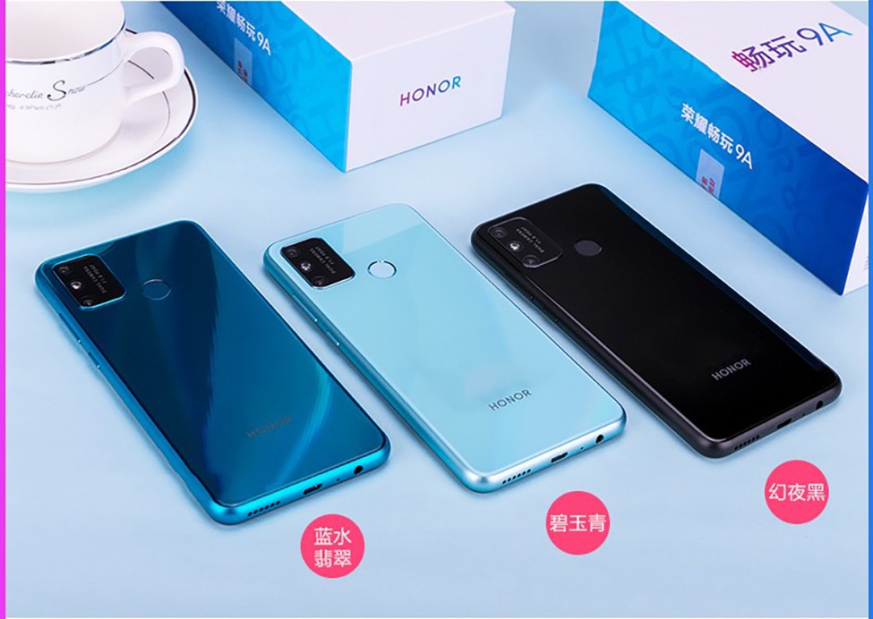 荣耀honor荣耀畅玩9a荣耀手机63英寸全面屏老人学生只能手机碧玉青4gb