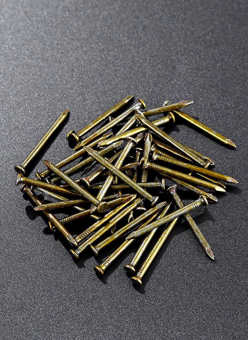 钉子长水泥钉墙钉水泥钢钉铁钉小木工钉固定钉水泥墙用圆钉 【1盒装】