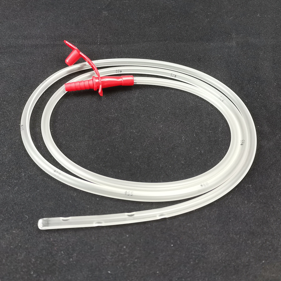 德尔一次性胃管鼻饲无菌洗胃液提取管卧床置留流食灌注器注射喂药 16
