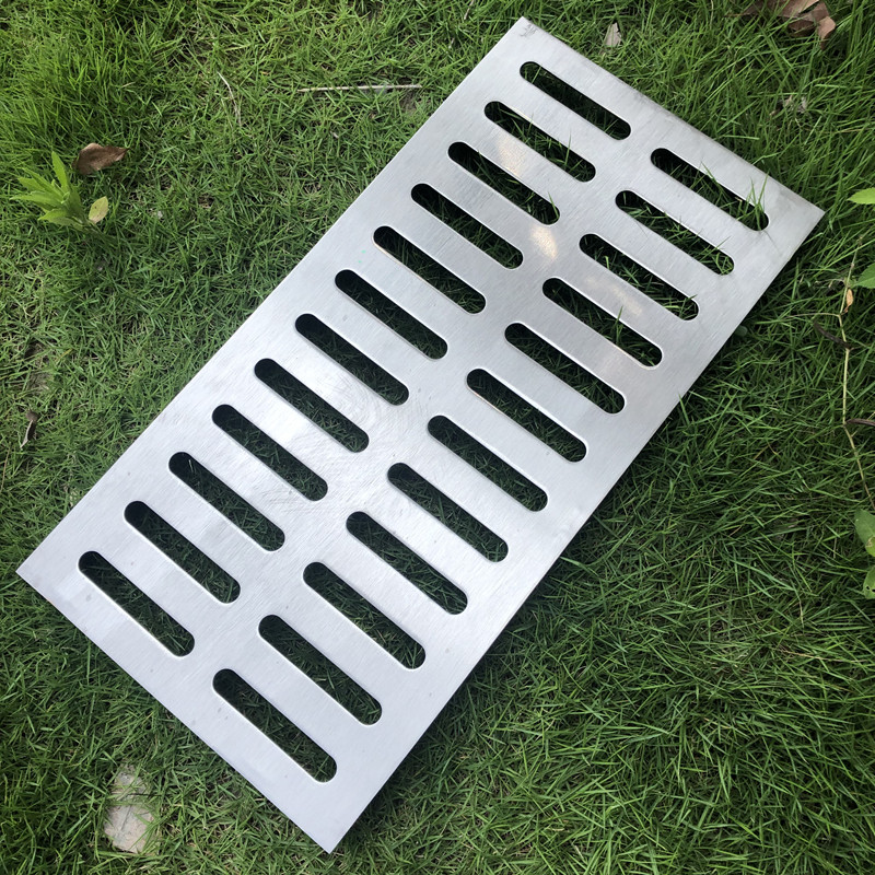 304加厚承重不锈钢地沟盖板排水沟盖板雨水篦子下水道明沟车间 【201