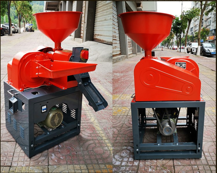 新款碾米机家用小型打米机220v多功能稻谷脱壳机玉米去皮机剥谷机多