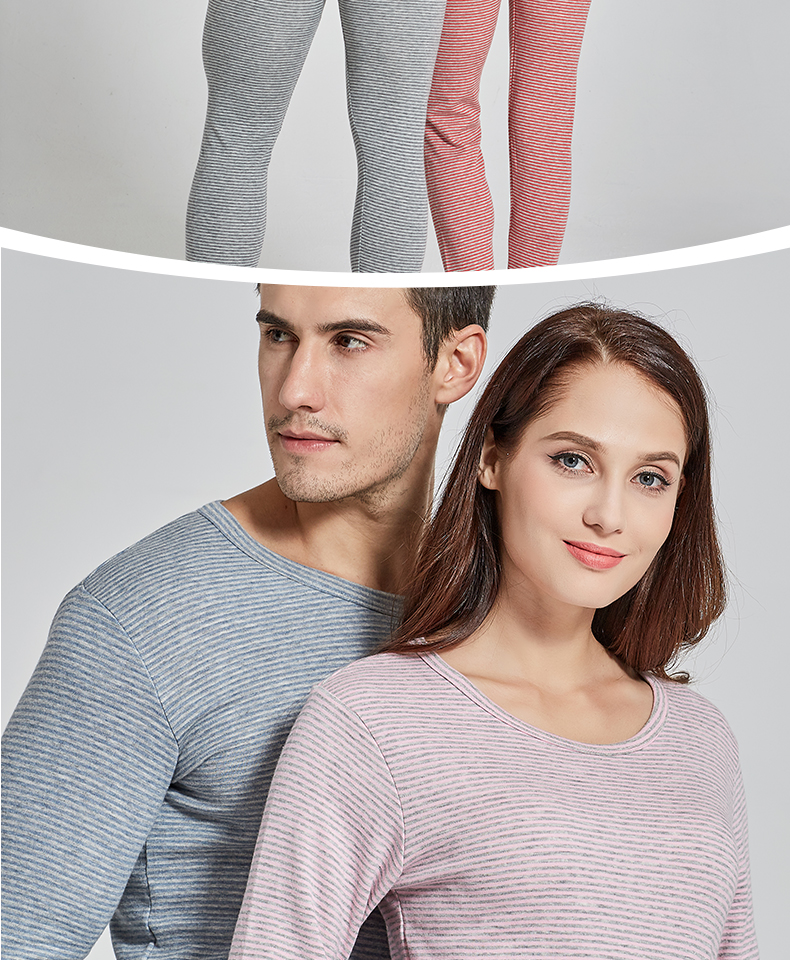 ab保暖内衣女加厚双层女士刷绒棉打底男士秋衣秋裤套装男k170k180 (k