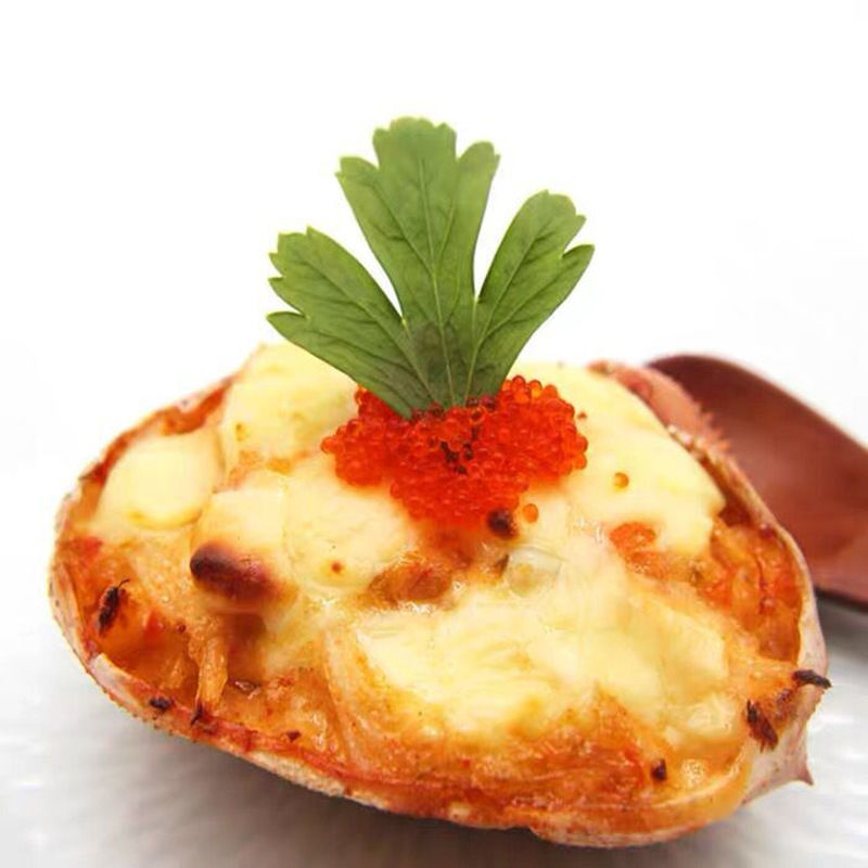 芝士焗蟹宝 50g*20个装 日式芝士焗蟹宝空壳黄金蟹宝半成品带壳蟹宝