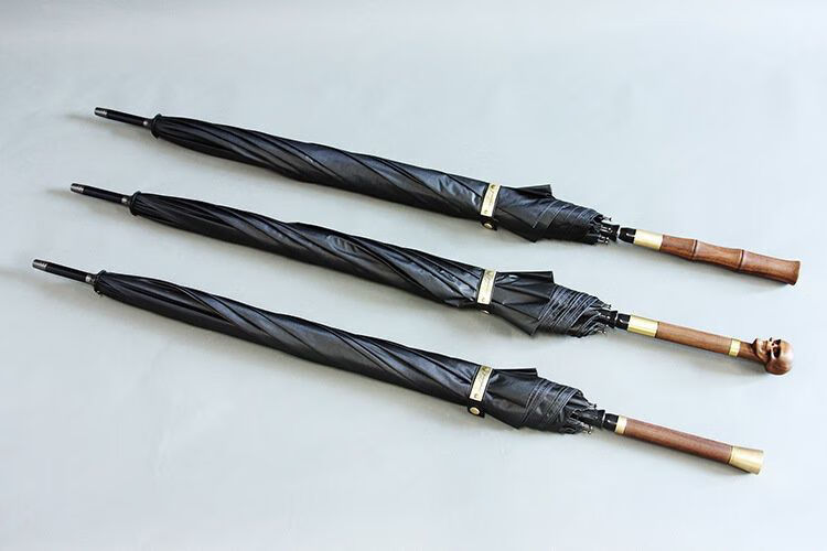 剑雨伞可拔出刀伞可拔出剑伞防身未甩棍刀把骷髅头12生肖特工雨伞kk
