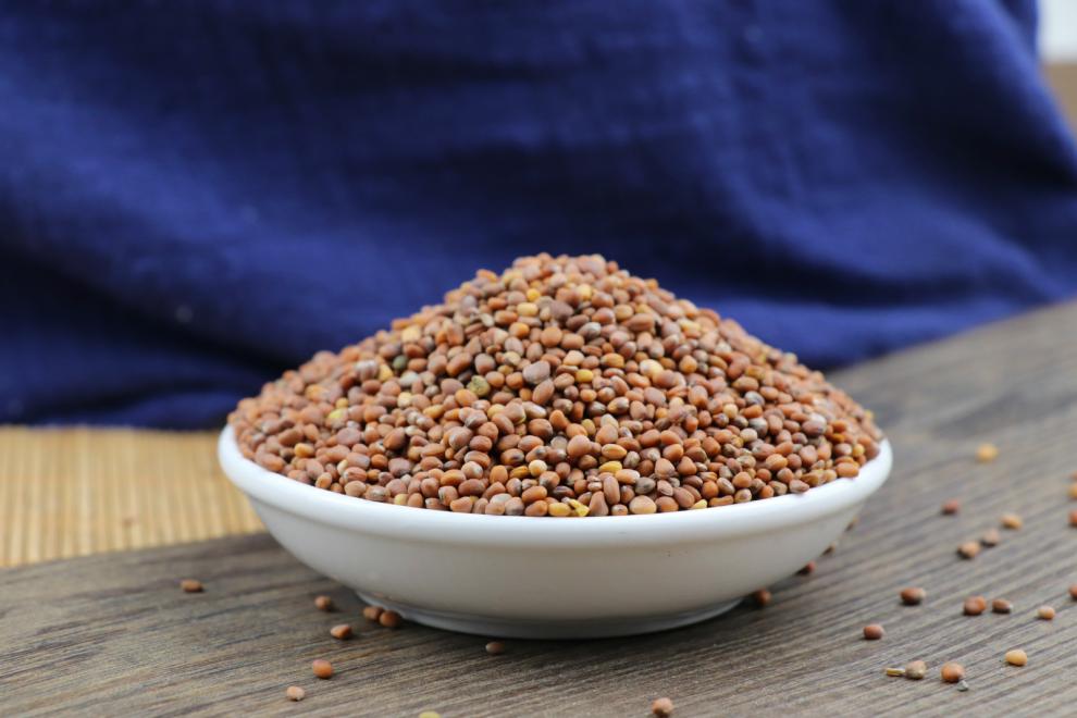 中药材莱菔子莱服子生萝卜子白萝卜籽500g罗卜子菜头莱菔子粉【图片