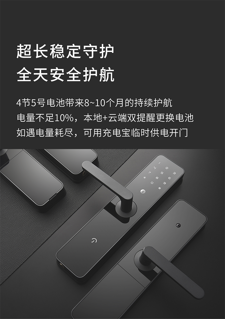 云丁智能门锁云丁d3b公寓家用防盗门锁蓝牙锁密码锁智能门锁蛋壳锁d3n