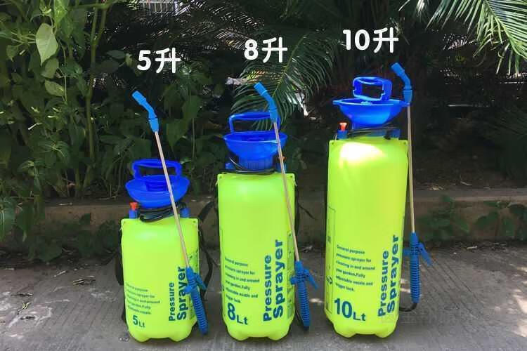 消毒喷壶大背式5升8升喷壶杀虫灭蚊喷雾器大容量背式园艺金属杆打药