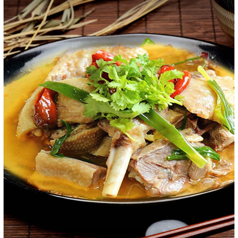 河南米歌食品信阳土特产固始鹅块熟食杂肉新鲜现做汗真空包装500g鹅杂