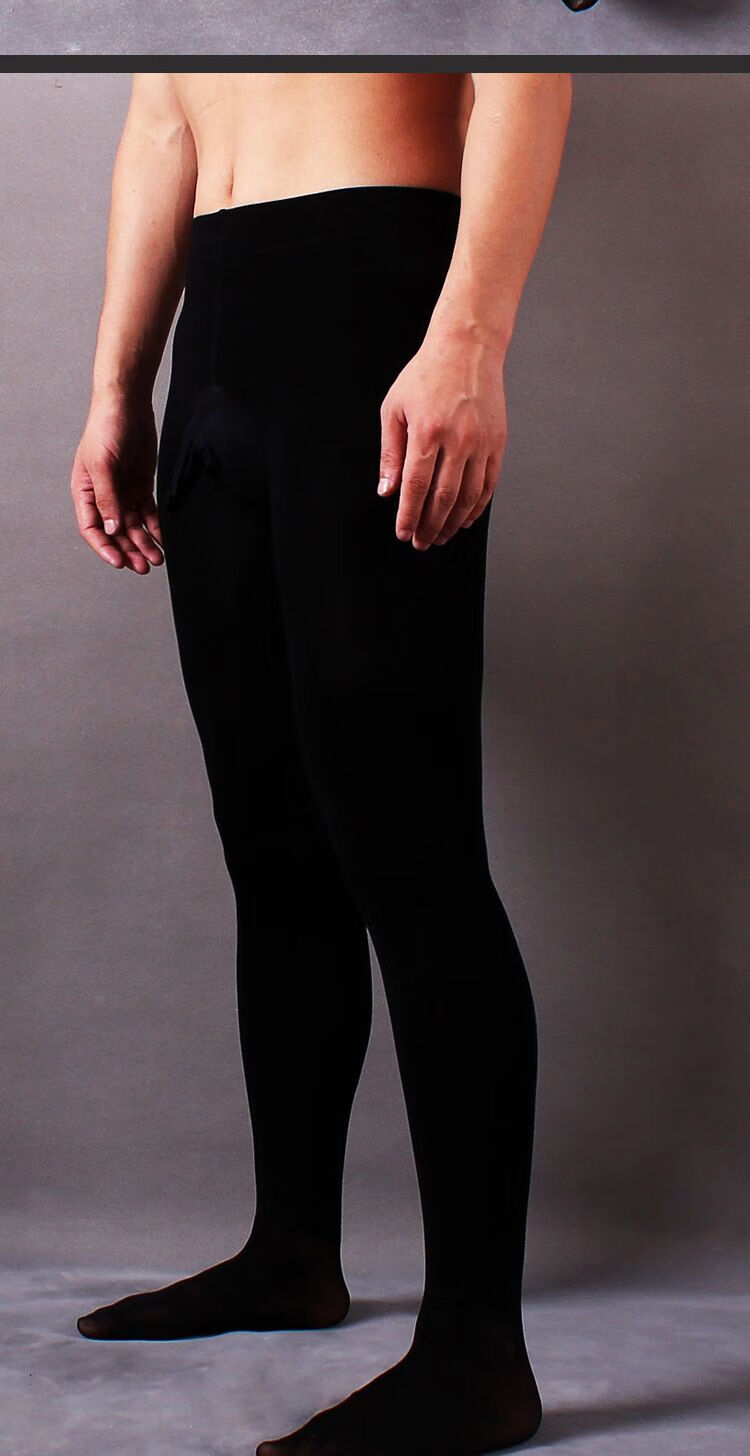 光腿神器秋冬季秋冬季男士光腿神器打底裤男穿保暖裤加厚绒丝袜连裤袜