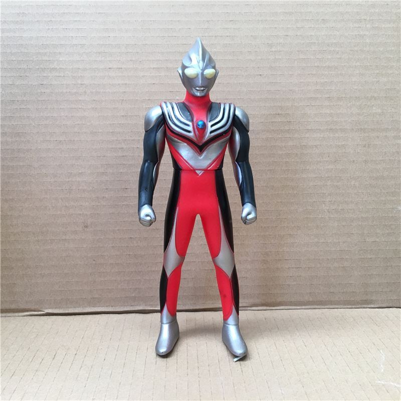 新款强力型迪迦 大号迪迦奥特曼玩具软胶人偶光之超人形态黑暗闪耀