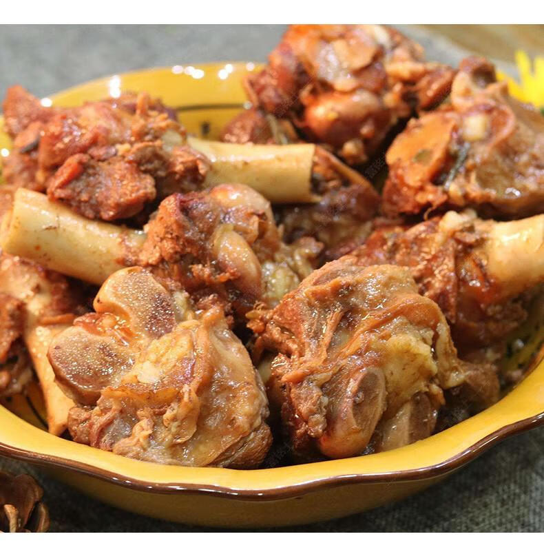 富铭士现货羊骨头带肉羊棒骨多肉羊腿骨3斤6斤9斤12斤包装羊骨羊筒骨