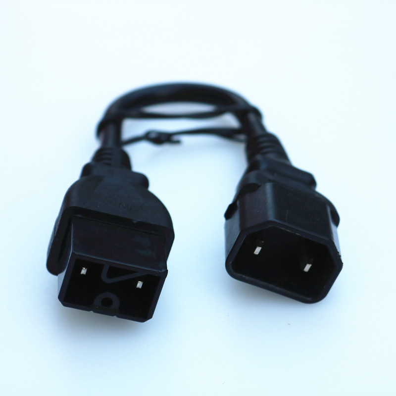 电动车转换插头电动车转换线雅迪绿能台铃充电转换通用接头充电器输出