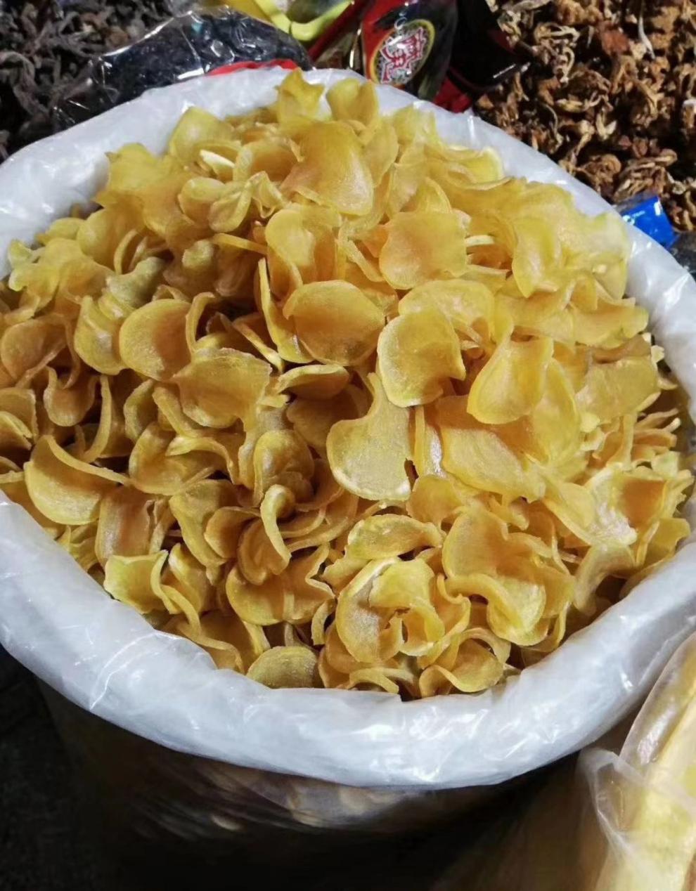 东北特产 黑龙江讷河土豆片干 手工晾晒马铃薯干 500g 500g【图片