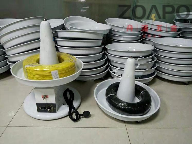 自动放线器电工电线放线架盘架电缆放线机光缆放线盘圆盘小型空盘350