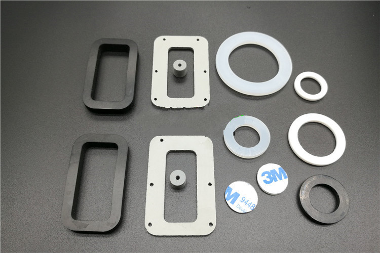 定制硅胶密封法兰平垫绝缘耐高温防水胶圈垫片皮圈非标定做内径90外径