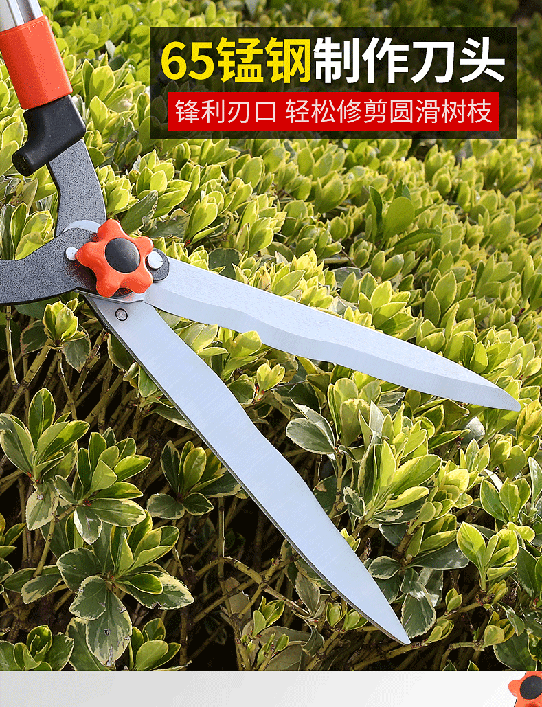 草坪绿化大剪刀篱笆剪绿篱修枝剪园艺剪园林强力剪子修剪用工具 经典