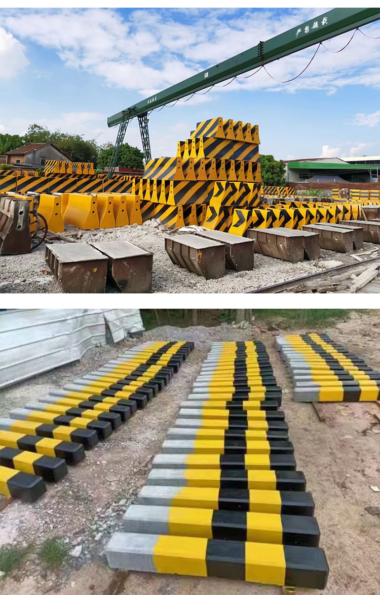 植朗 混凝土水泥墩防撞隔离墩高速路口分流警示墩道路施工防撞护围栏
