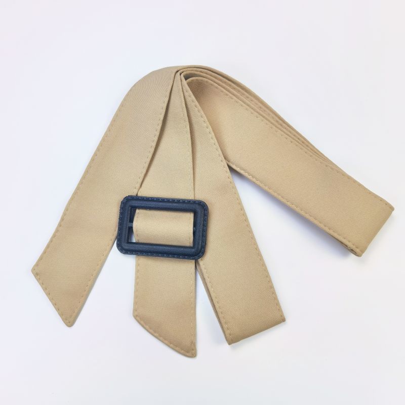 布带腰带风衣腰带女布料带秋冬百搭简约大衣外套装饰卡其色布条配件带