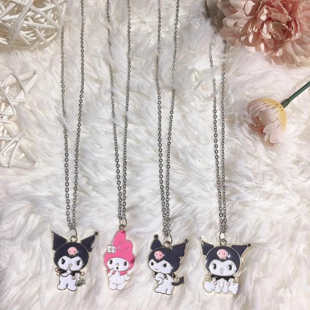 万席库洛米挂件项链ins学生卡通可爱库洛米项链不掉侣项链闺蜜饰品女