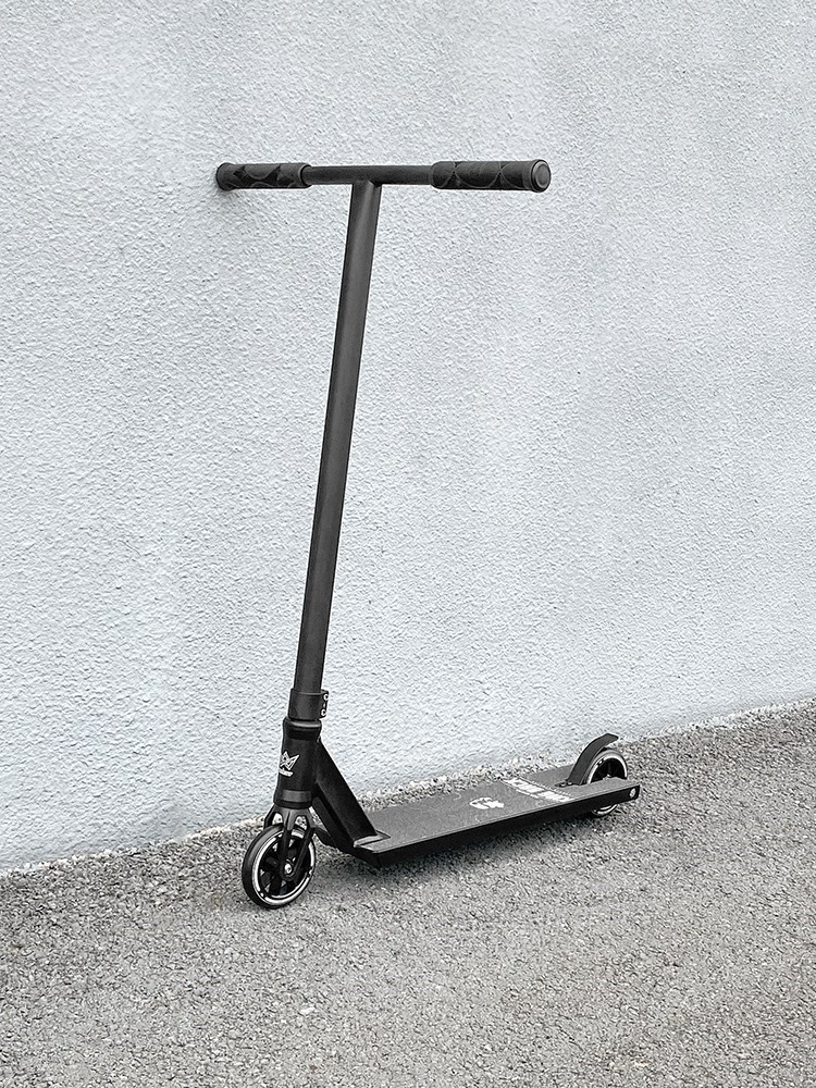 大人玩的滑板车成人运动极限滑板车特技花式成人代步两轮刷街 黑色-t8