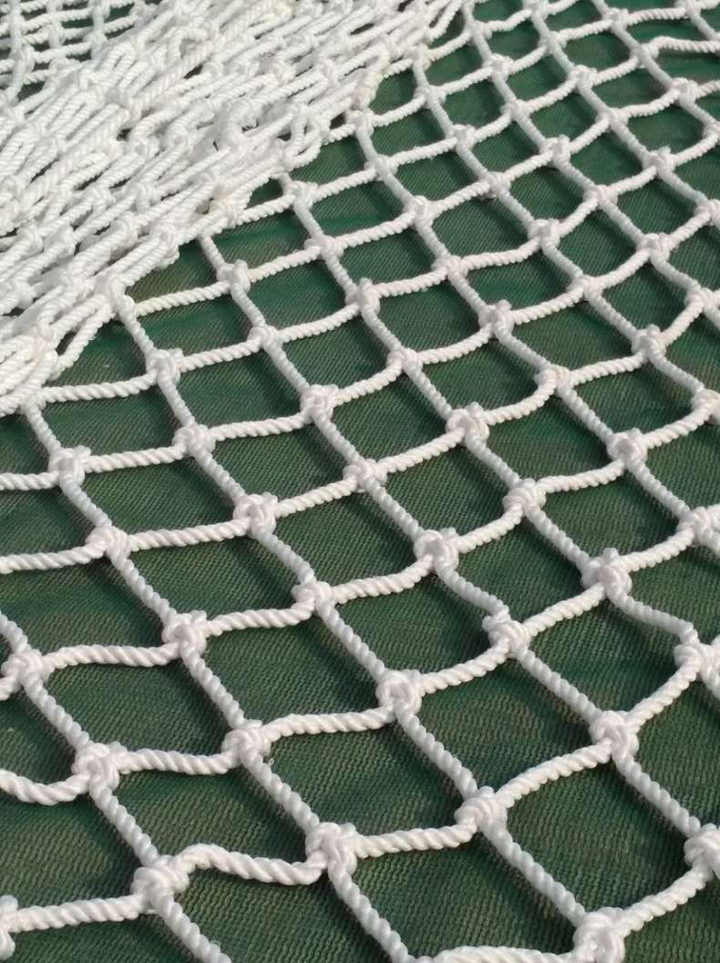 古之南黑色尼龙网绳吊顶网装饰网挂衣网安全防护网绳网防坠网攀爬围