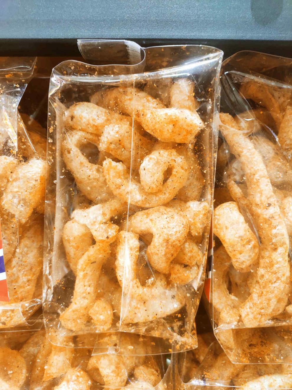 泰国风味炸猪皮 香脆酥爽原味香辣袋装酥脆油炸猪肉皮办公零食小吃