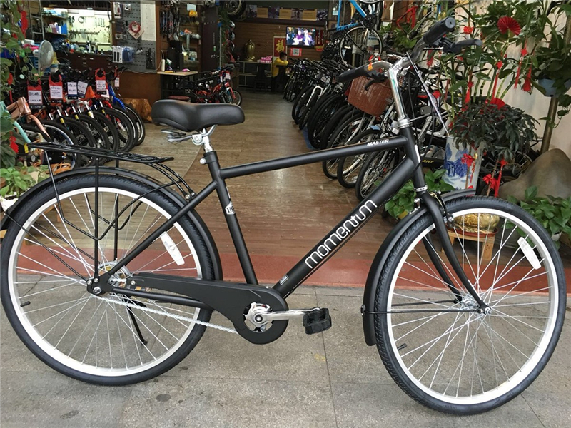 京选品质自行车自行车玛斯特n3男士学生通勤上班内变速单车马斯特消光