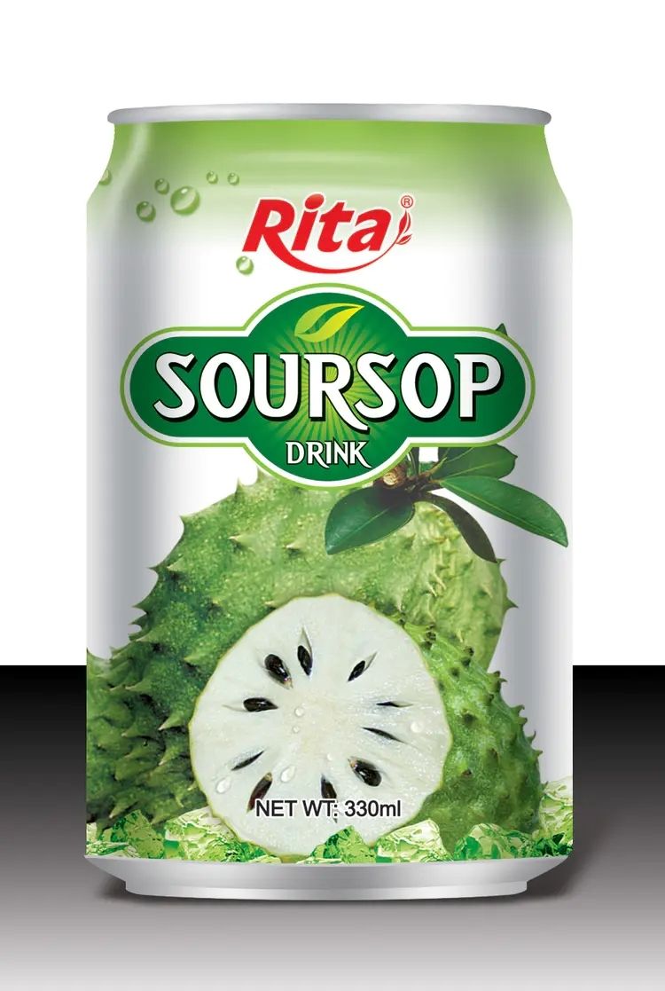 预售丽塔果汁330毫升6罐进口果味饮料山竹荔枝菠萝释迦