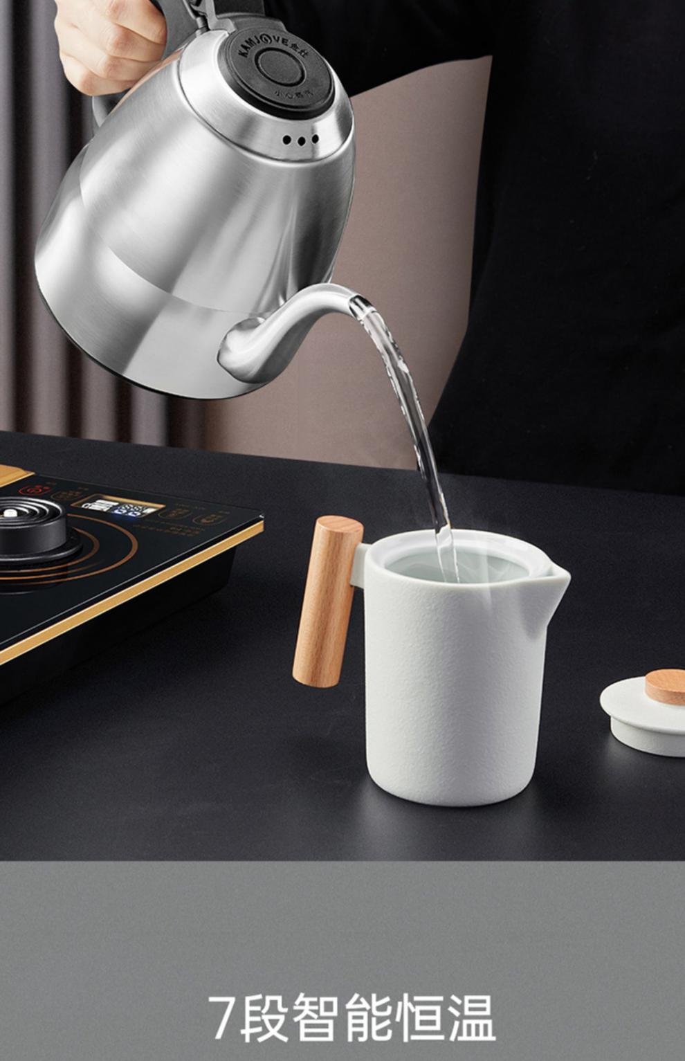 茶灶全自动f9手柄上水电热烧水壶自动上水恒保温一体泡茶专家用电茶炉