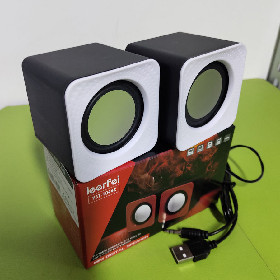 0小音箱台式电脑笔记本低音炮多媒体电脑音响手机小喇叭 3d立体声双