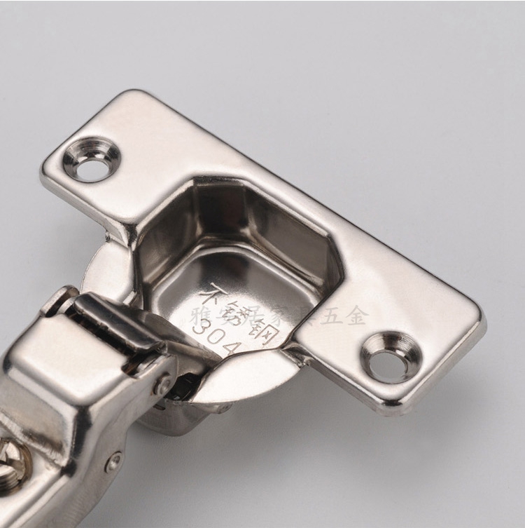 不锈钢脱卸式弹簧铰链阻尼铰链橱柜门衣柜大弯中弯飞机烟斗合页定制直