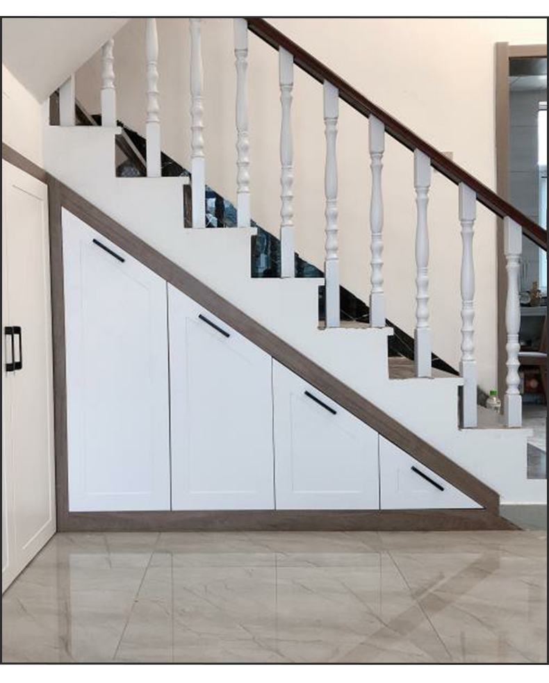 重型楼梯底柜滑轨托底伸缩鞋柜酒柜抽拉轨道加厚三节承重型轨五金