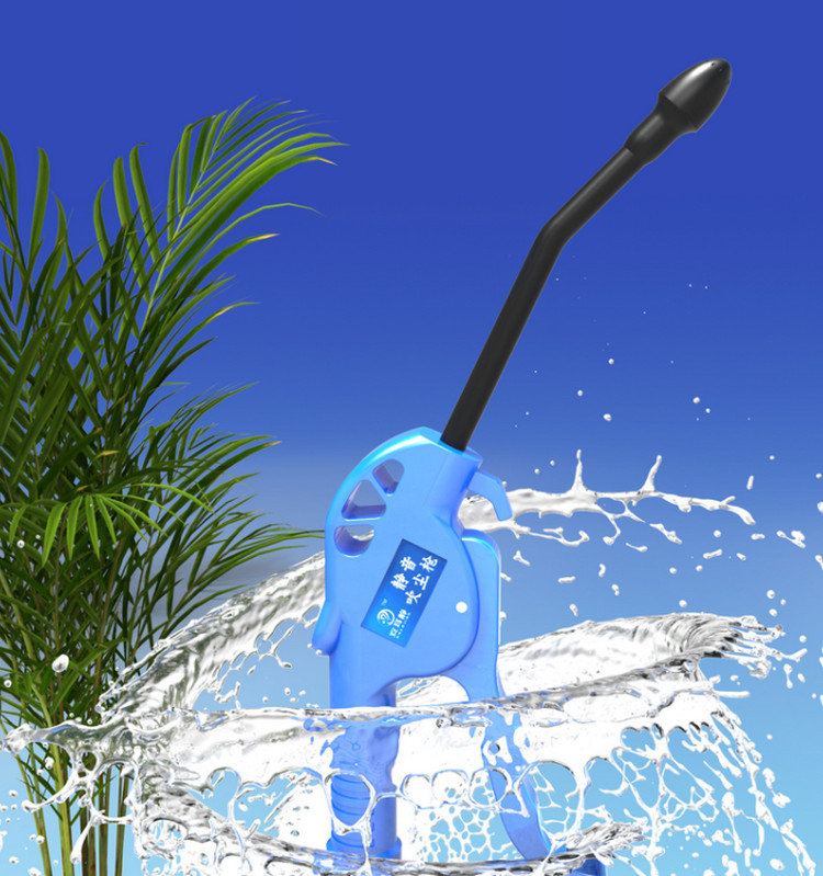 吹风枪消音器无尘车间专用符合安检噪音标准 黄色加长款吹扫力350g