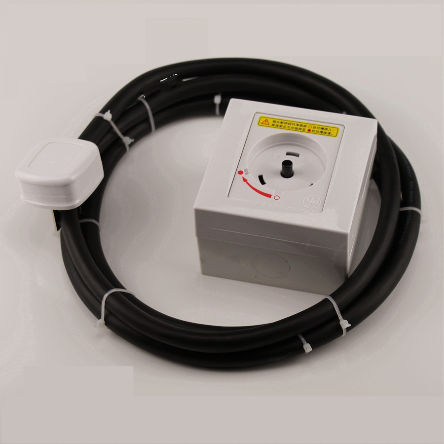 适用于格力空调插座 32a圆形旋转插头插座 互联耦合器插座转换插座