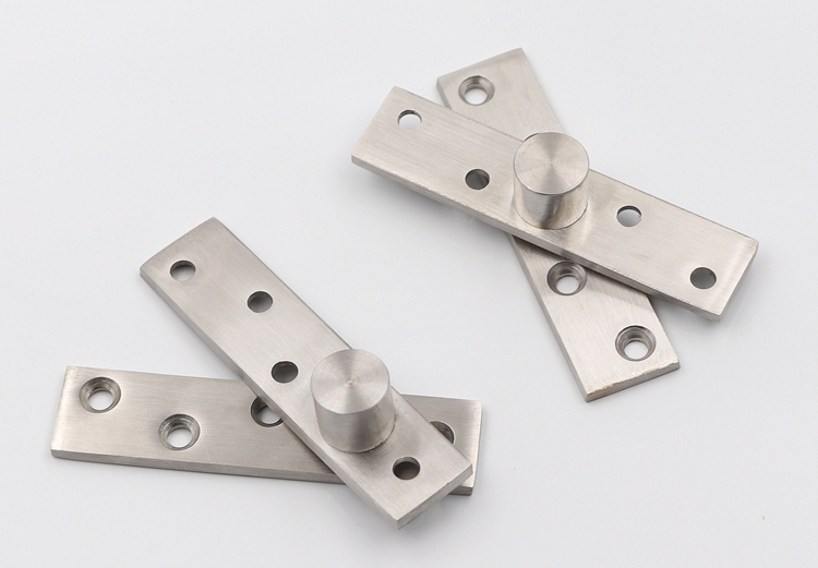 定制不锈钢天地转轴上下轴承暗门合页360度旋转门转轴铰链合叶木门正